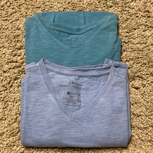 Marc Anthony v-neck tees, mediums